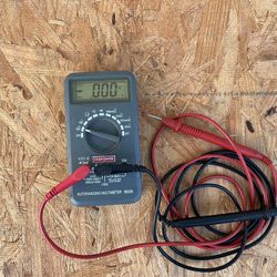 Craftsman AutoRange Digital Multimeter 82029
