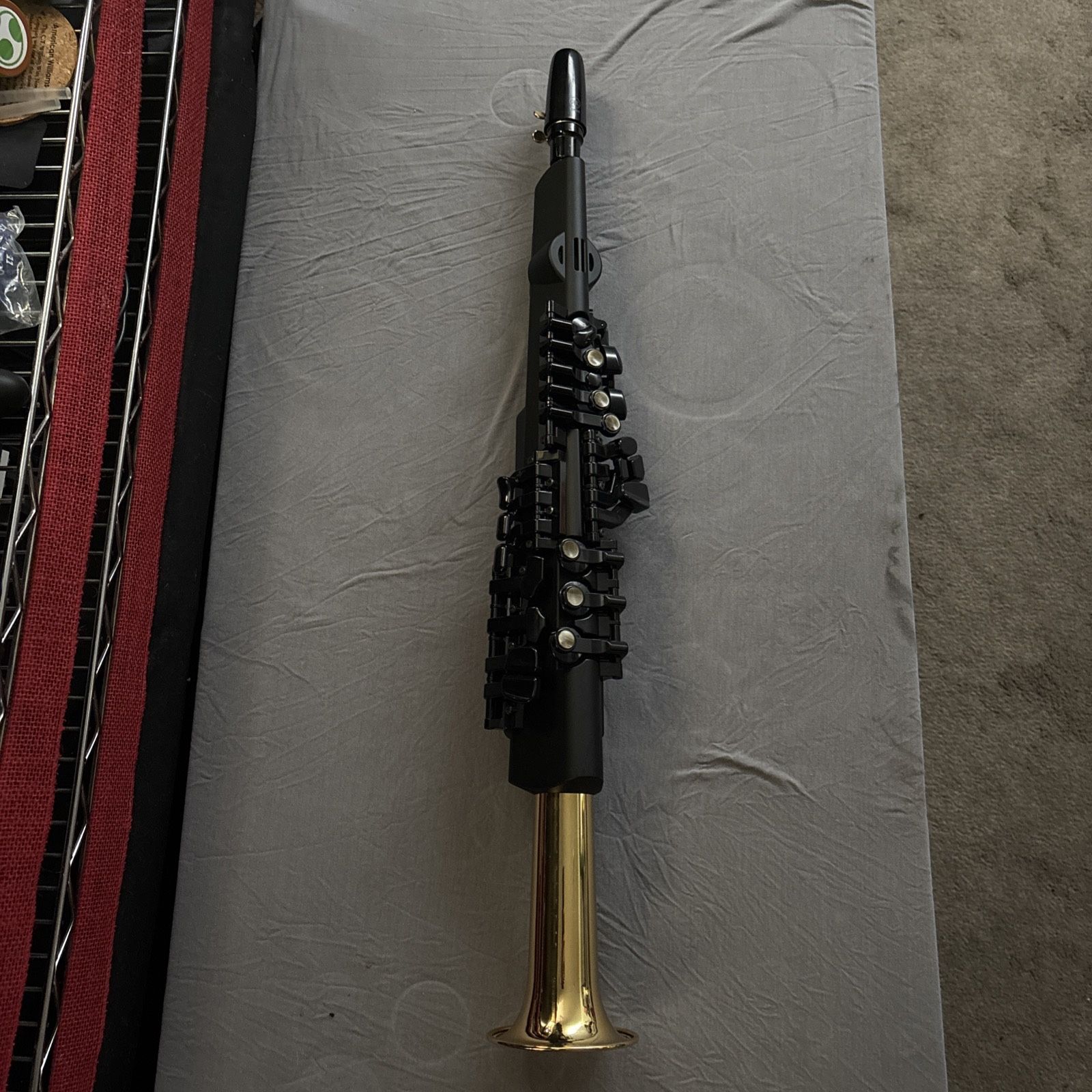 YAMAHA YDS-150 DIGITAL SAXOPHONE, EXCELLENT (with extras! cables, etc…)