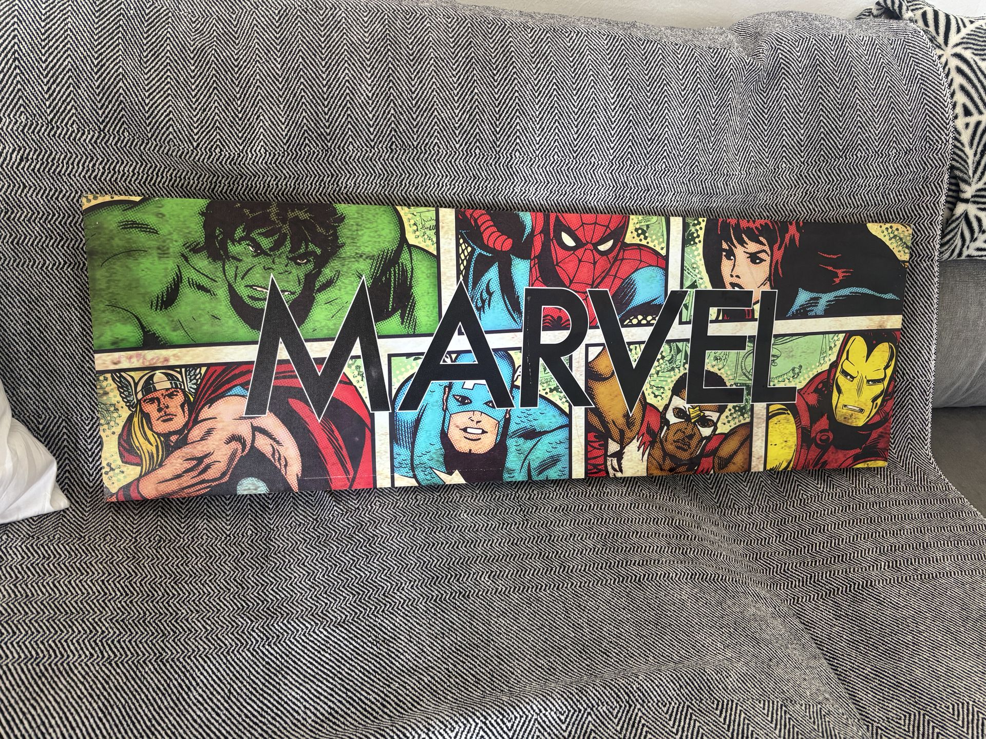 Marvel canvas frame