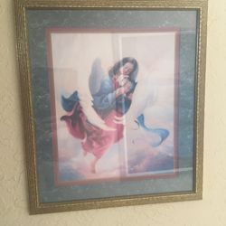 Vintage Home Interiors Angel Picture 