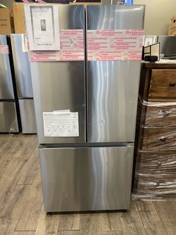 Samsung French Door Refrigerator With Beverage Center Take It Home In Payments Read Description