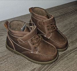 Brown Boy Toddler Boots