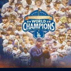 Dodger Celebration Ceremony 4 Tickets Section 127 By 3rd Base