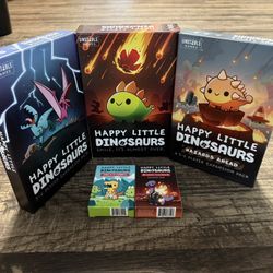 Family Board Games Like New – Villainous, Tapple,Happy Little Dinosaurs & more