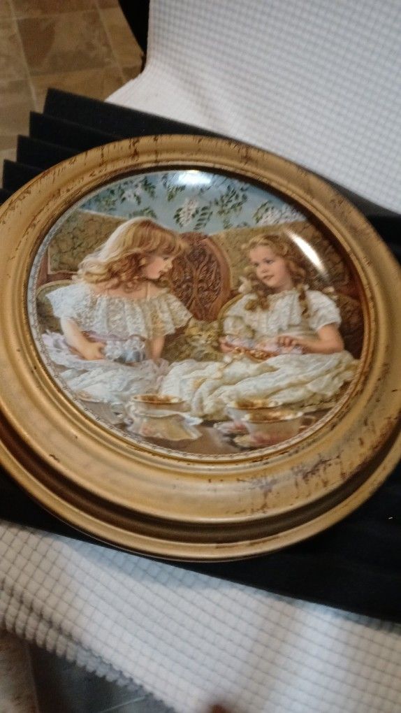 Vintage 1993 Frame First Edition Best Friend By Sandra Sugar And Spice Plate Number 1693 Ss
