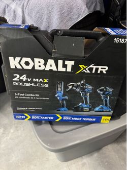 Kobalt drill set