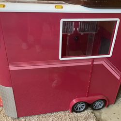 American Girl Horse Trailer