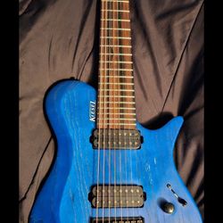 Kiesel 8 String Guitar Priced To Sell 