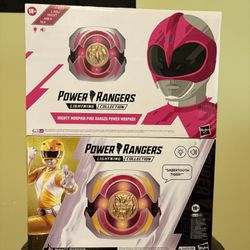Yellow Power Ranger Morpher and Pink Power Ranger Morpher