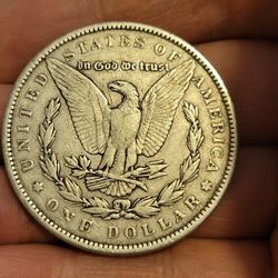 1886 Morgan Silver Dollar Coin