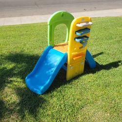 Step 2 climb and slide!