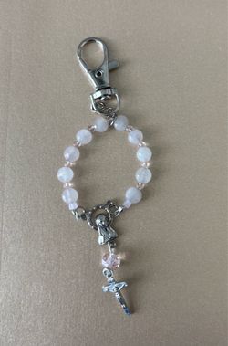 Rosary Keychain