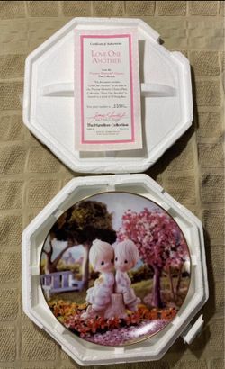 Precious Moments - “Love One Another” collector’s plate