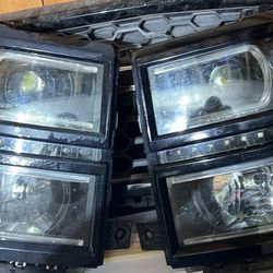 Chevy Silverado Headlights 2014 To 2018