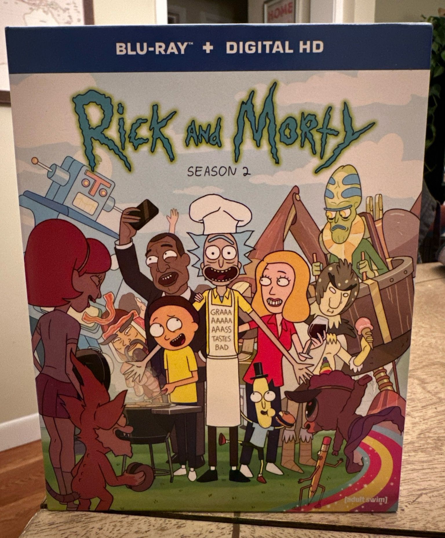 Rick and Morty: Season 2 (Blu-ray, 2015)