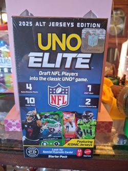 UNO Elite NFL 2025 Alt Jerseys Edition Starter Pack,