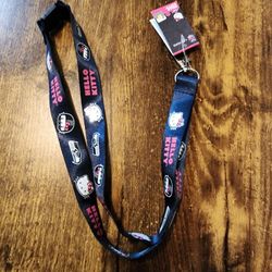 Seattle Seahawks/Hello Kitty Lanyard