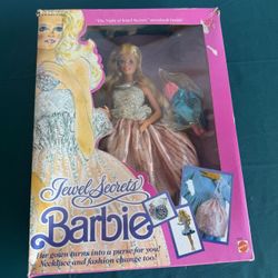 1996 Barbie 1737 Jewel Secrets in original box. Box rough cond. Doll Not used. PICK UP IN DEER PARK 77536