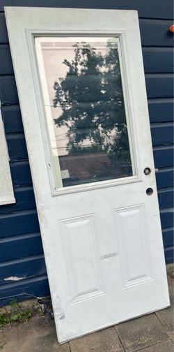 32x80 Mini Blind Steel Exterior Door.