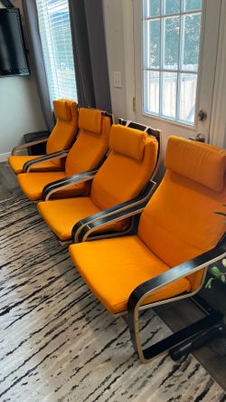 IKEA chairs Poang chairs x4