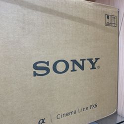 Sony Cinema Line FX6