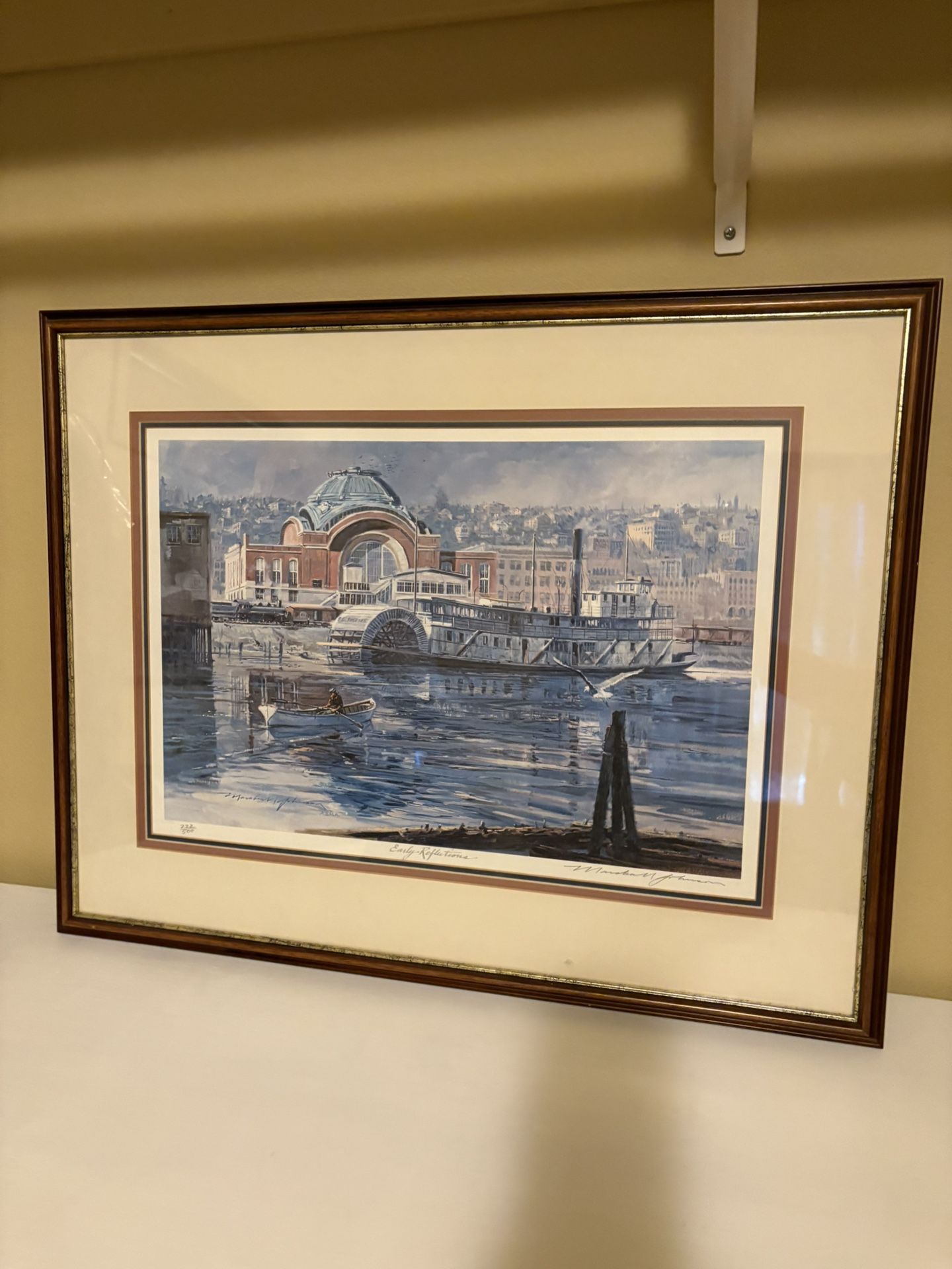 Limited Edition Marshall Johnson “Early Reflections” Painting