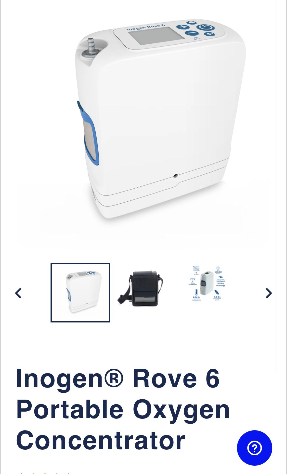 Portable Concentrator