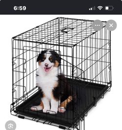 Dog kennel med to large