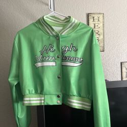 Lime green crop