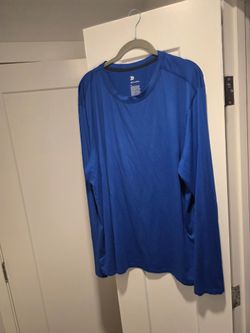 L Blue Long Sleeve Shirt