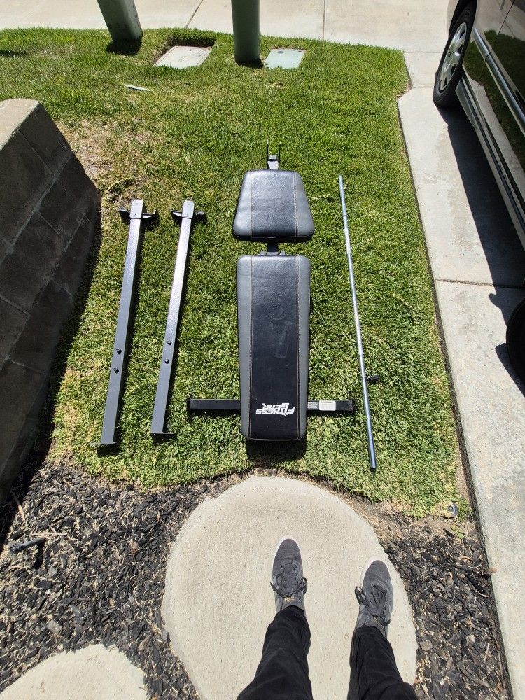 Fitness Gear Weight Bench And Bar