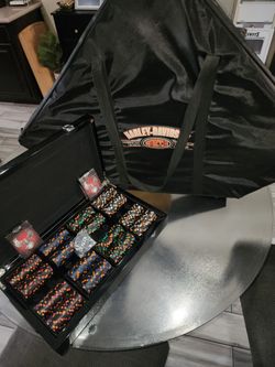 Harley-Davidson Poker Set