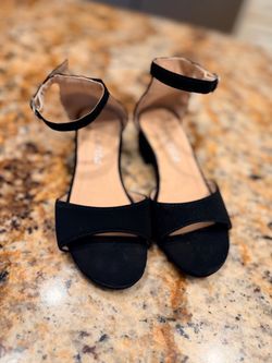 Toddler black dress shoes 10c