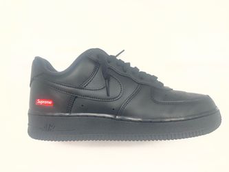 Supreme x Nike Air Force 1 Low Black Size 8