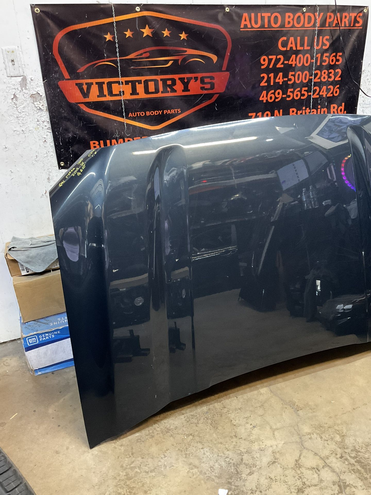 GMC SIERRA 1500 HOOD 2019-2026 HOOD OEM