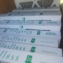 Glasfloss Furnace Filters 22 Of Them ! 2 Boxes 16x25x2