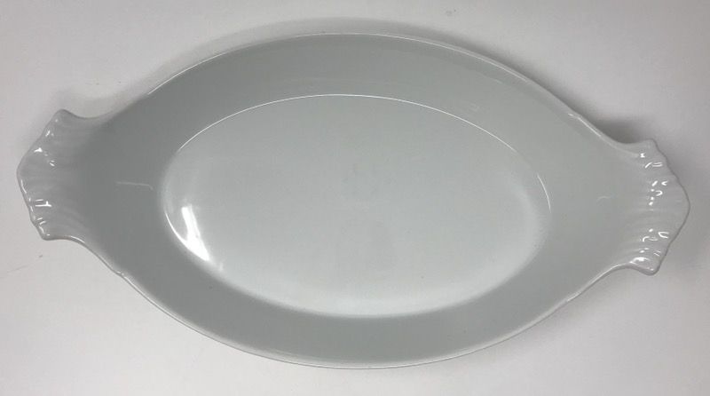 Apilco White Porcelain Oval Au Gratin Baking Casserole Dish #12 Williams & Sonoma