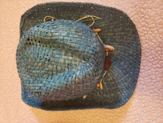 Panama Jack turquoise hat