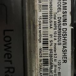 Samsung Dishwasher