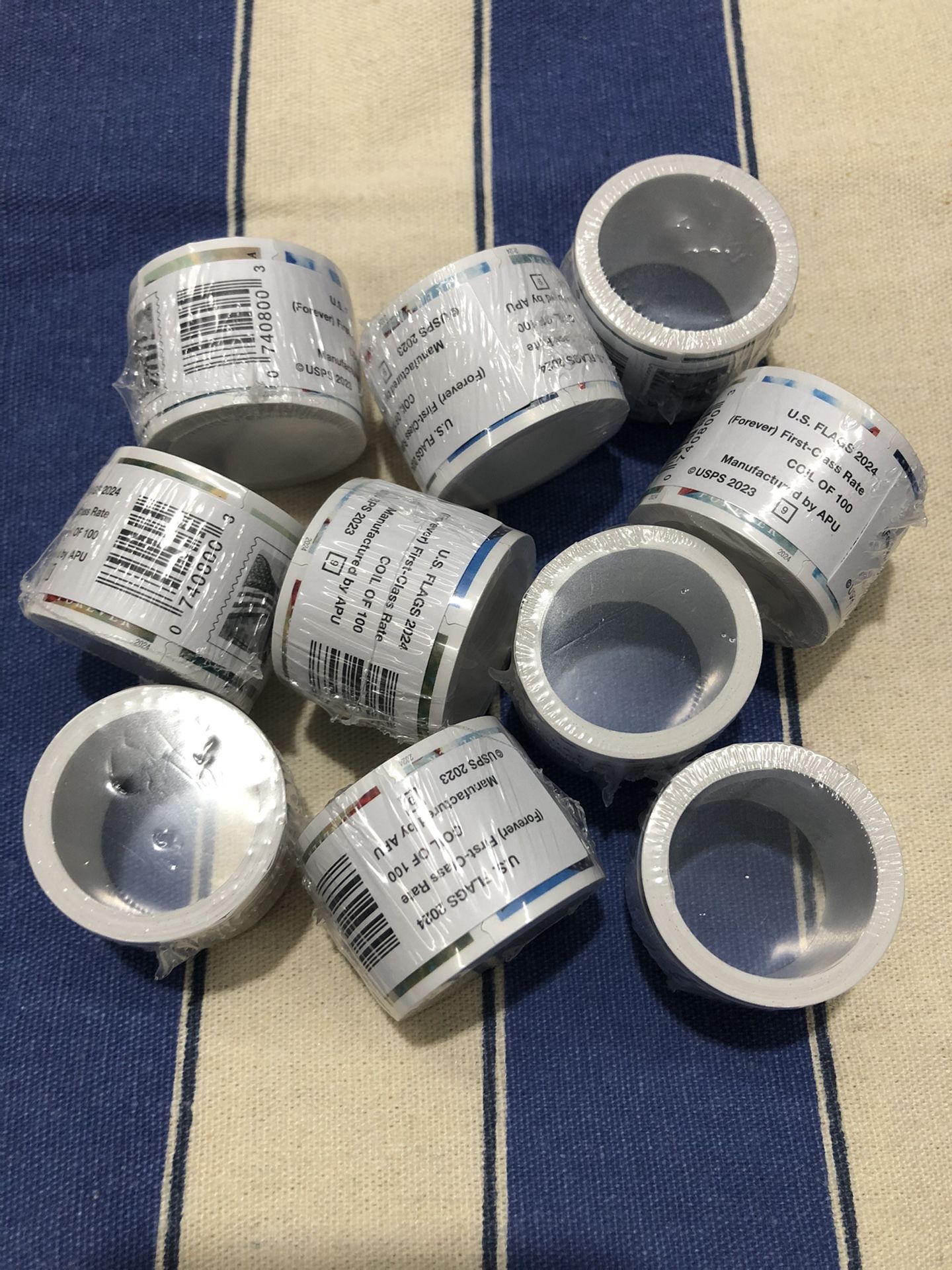 Forever Stamps Flag-2024 10 Rolls