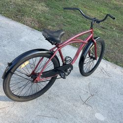 26” HUFFY SINGLE SPEED BEACH CRUISER! 