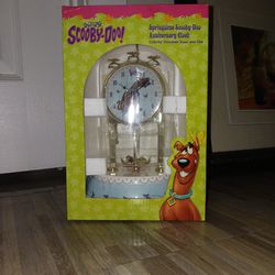 Springtime Scooby-Doo Anniversary Clock