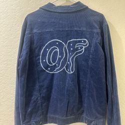 OF corduroy jacket, size medium