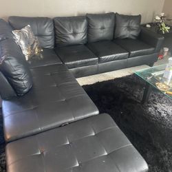 Sectional And Dining Table