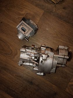 2 Aluminum heads for pocket Bike