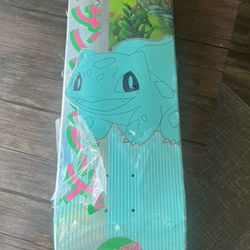 Bulbasaur Santa Cruz Pokémon skate deck