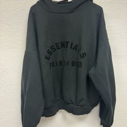 Fear of god essentials Arch logo hoodie