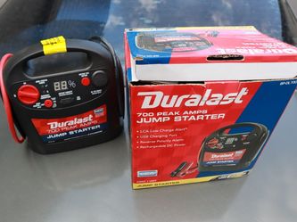 Duralast Battery Jump Starter 700 Peak Amp