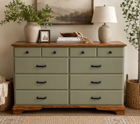 Refurbished Solid Birch Dresser