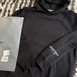 Fear of God Essentials Pullover Hoodie 'Black'